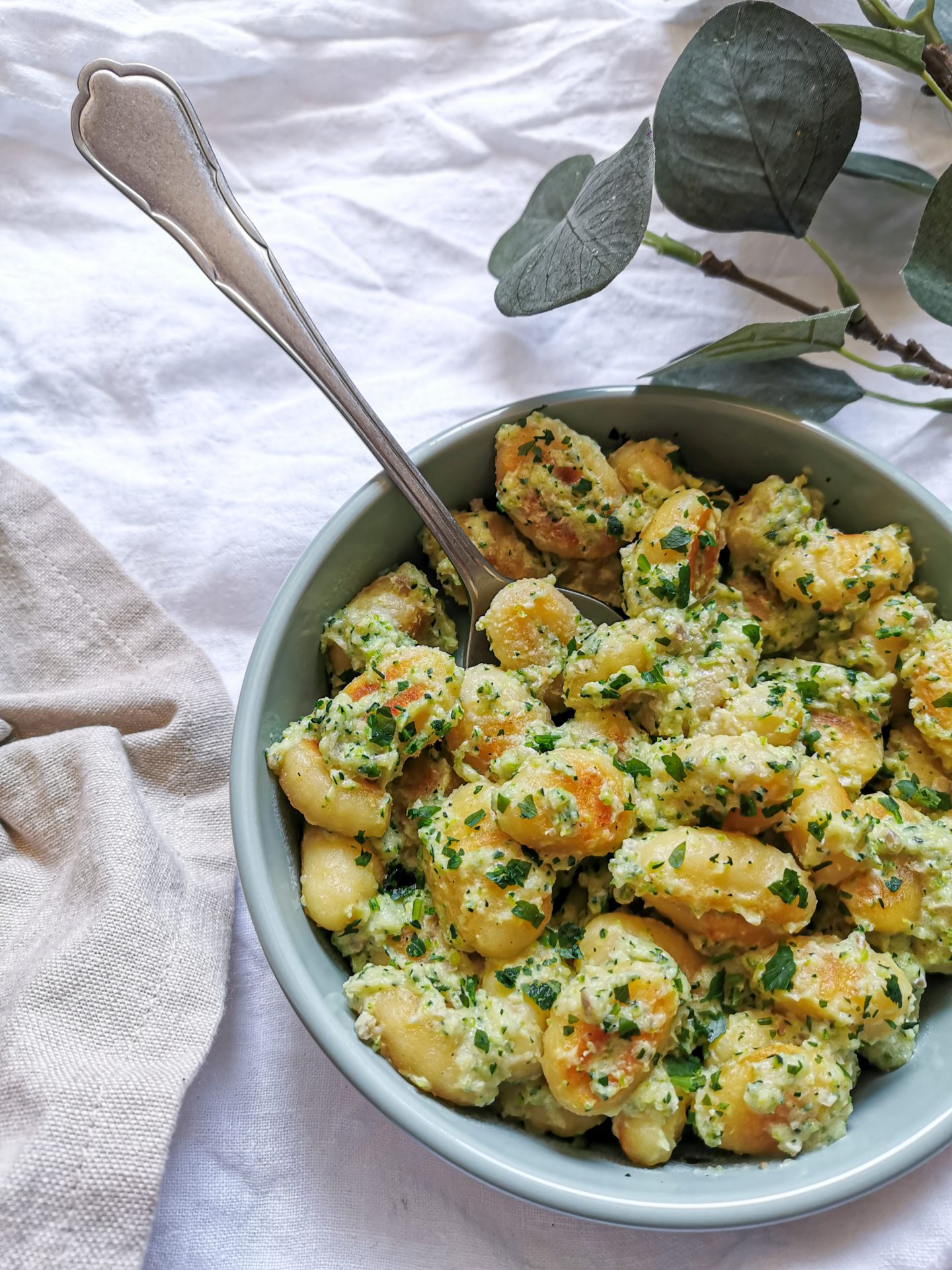 Gnocchis courgette